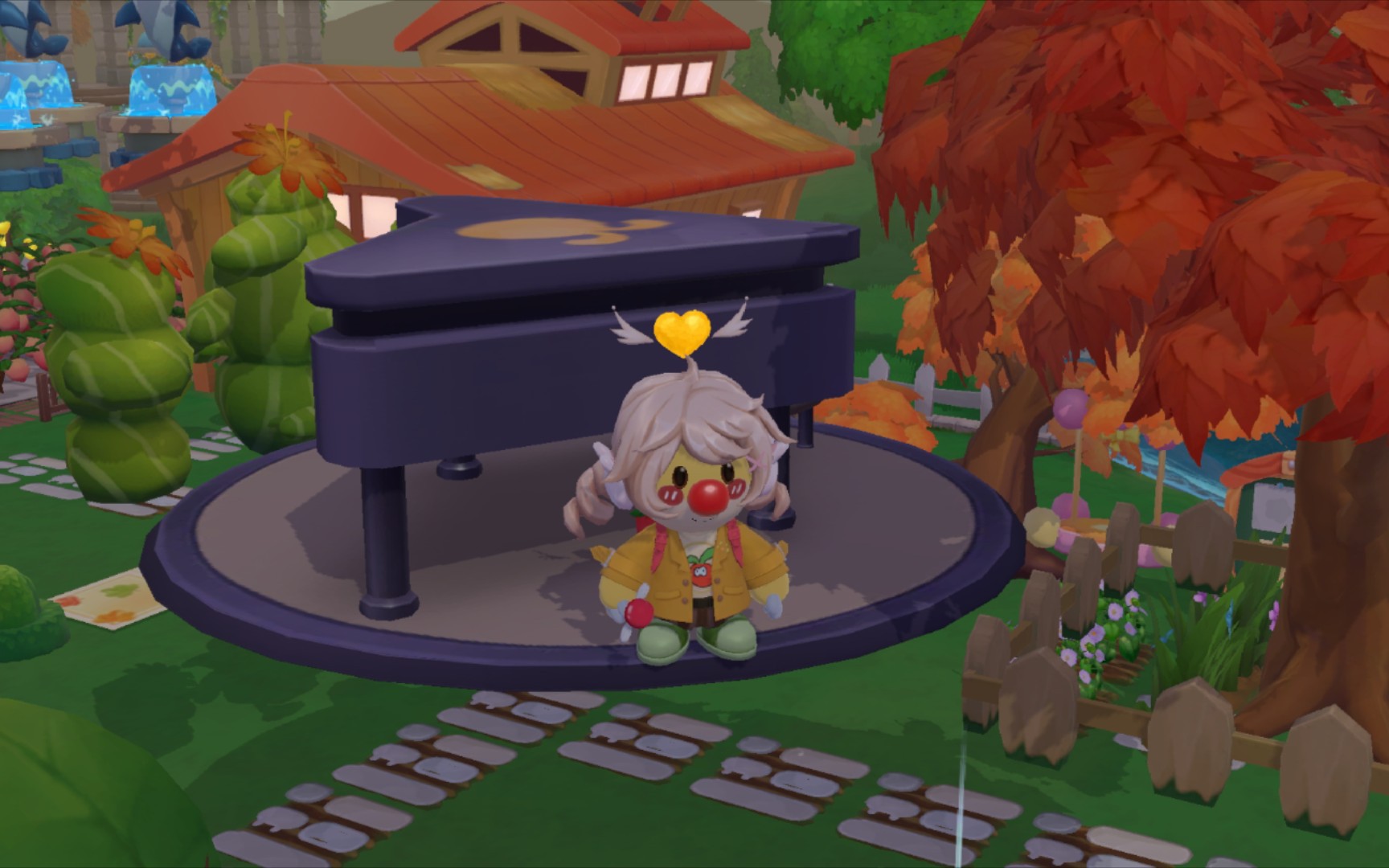 摩尔庄园游乐场怎么摆