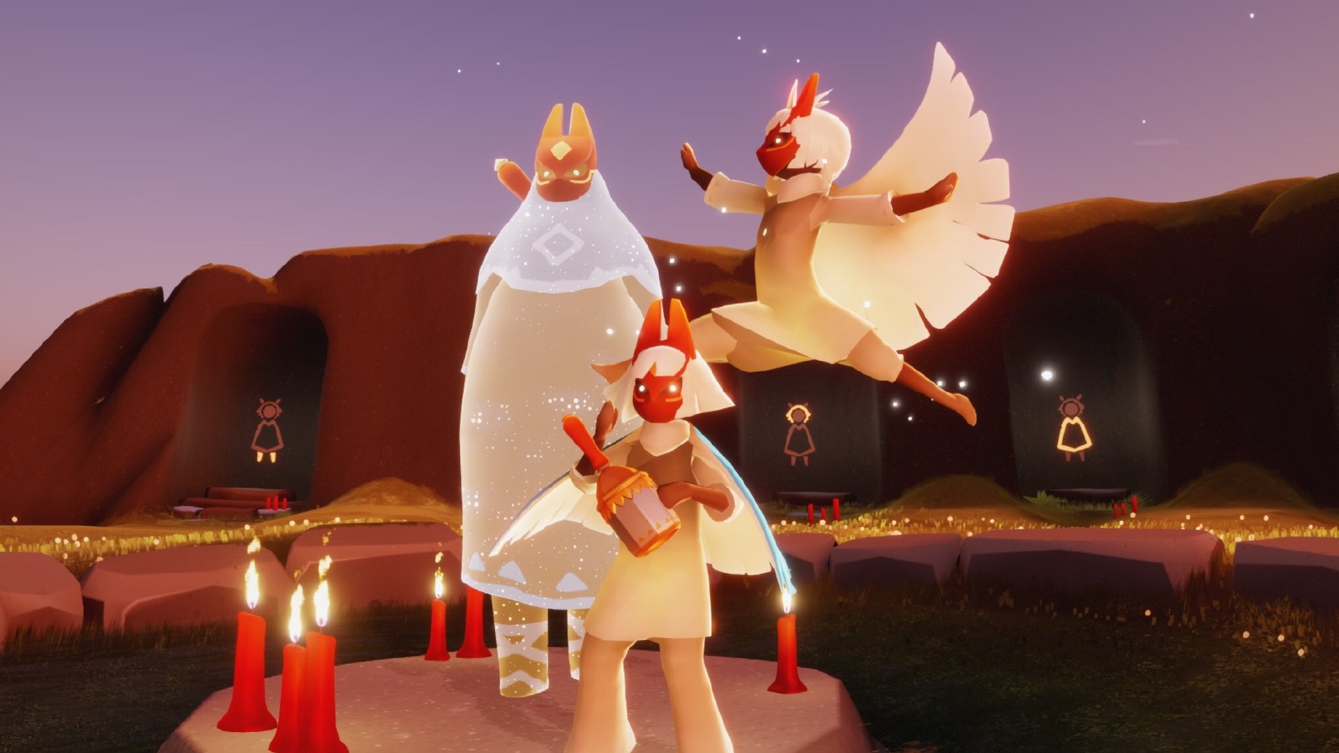 光遇水面上如何放秋千