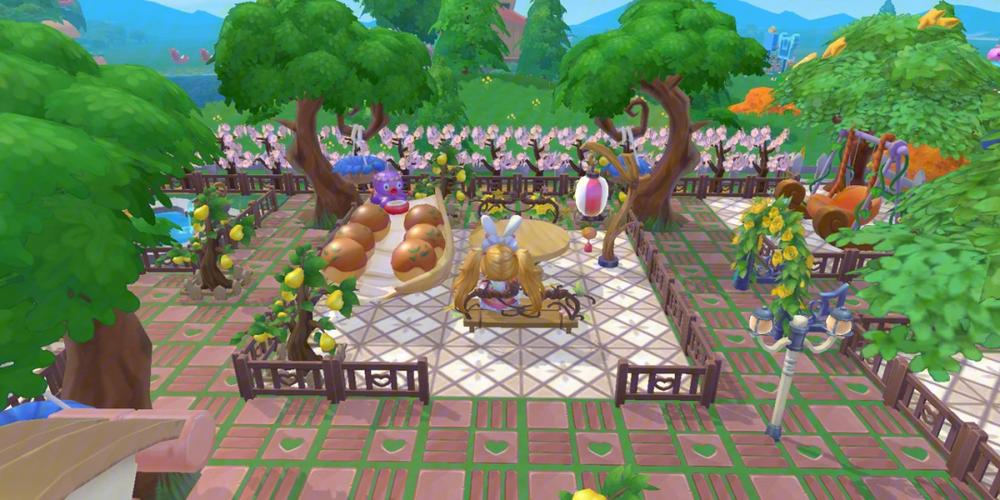 摩尔庄园二楼怎么摆家具