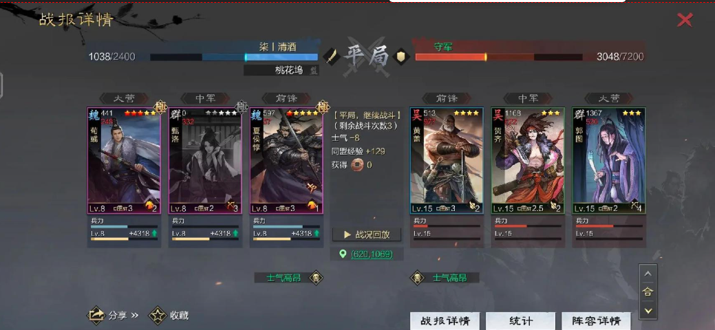 率土之滨双狗怎么加点