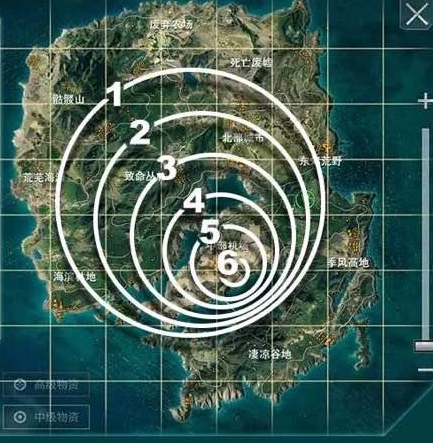 绝地求生手游如何利用安全圈