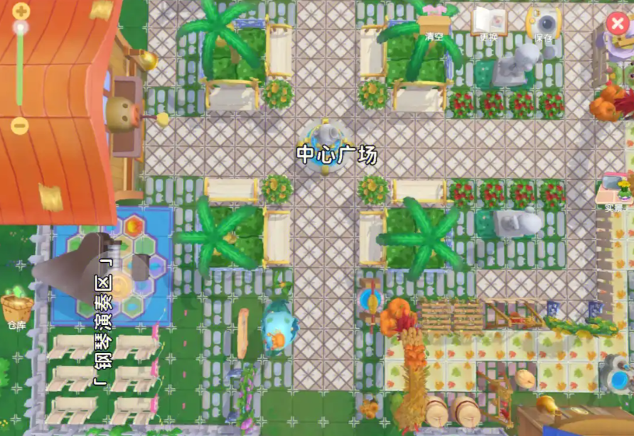 摩尔庄园手游粒粒小广场怎么去