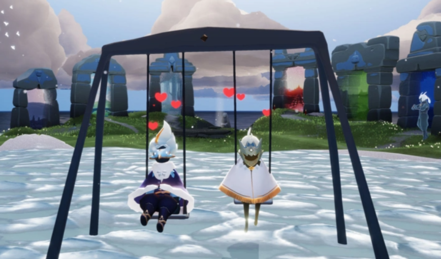 光遇白鸟斗篷配什么背饰