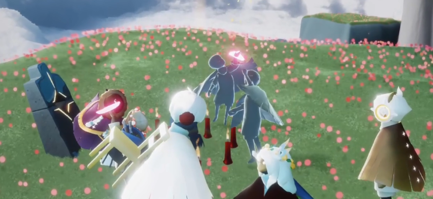 光遇白鸟斗篷配什么背饰