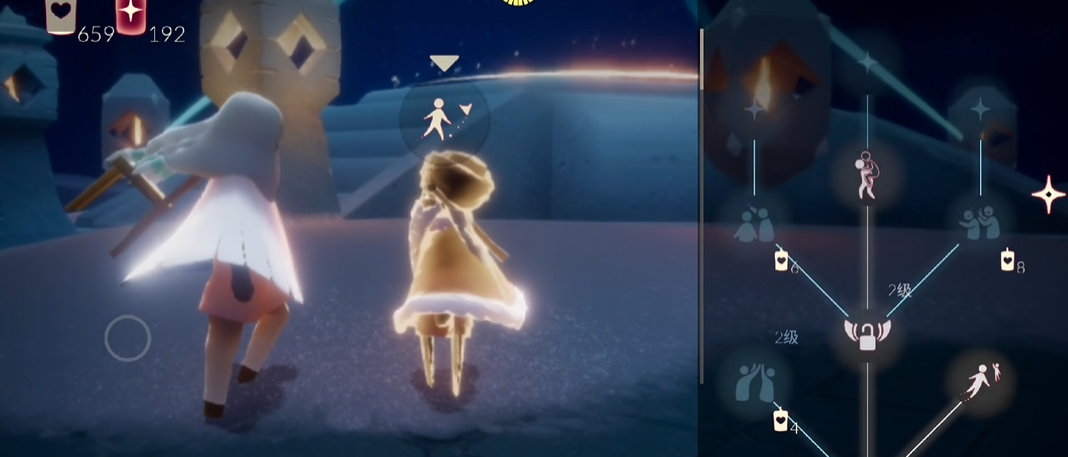 光遇凳子怎么移动挂机的人