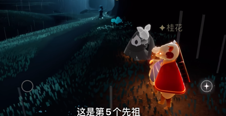 光遇中的雨林先祖在哪里