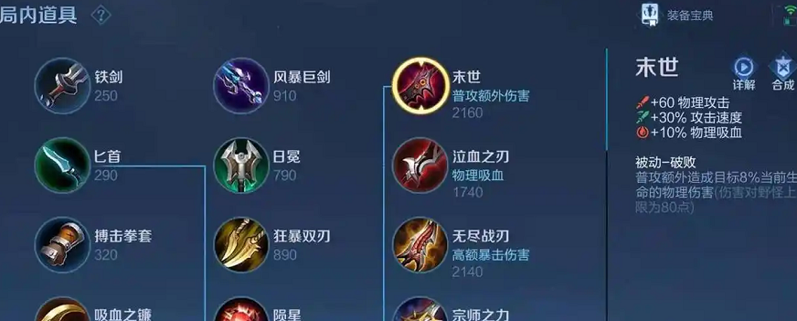 王者荣耀裴擒虎最强出装是什么