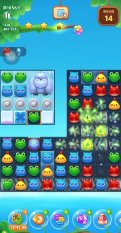 开心消消乐1656关怎么过关