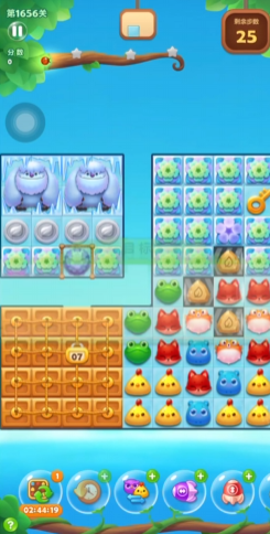 开心消消乐1656关怎么过关