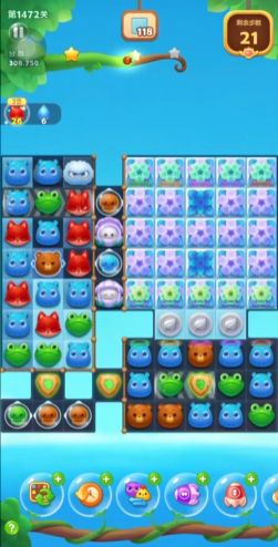 开心消消乐1472关怎么过关