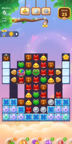 开心消消乐691关怎么过