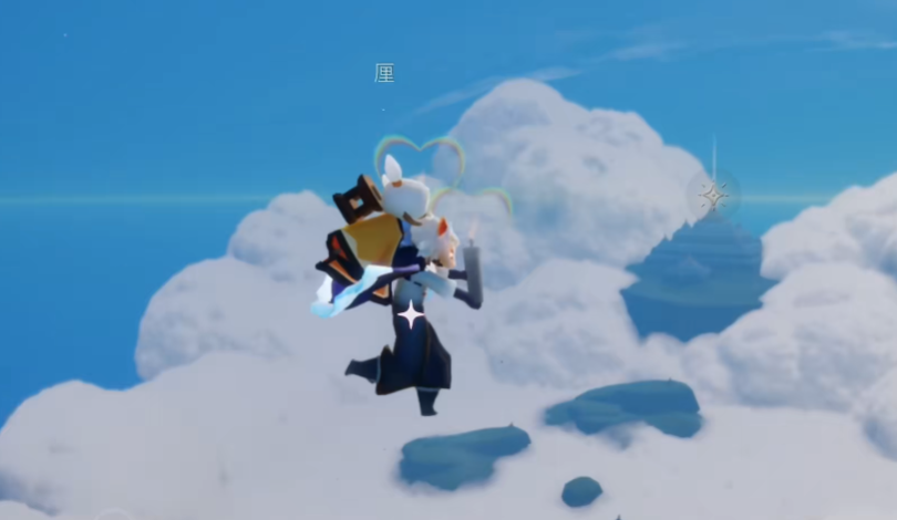 光遇里背背飞怎么飞