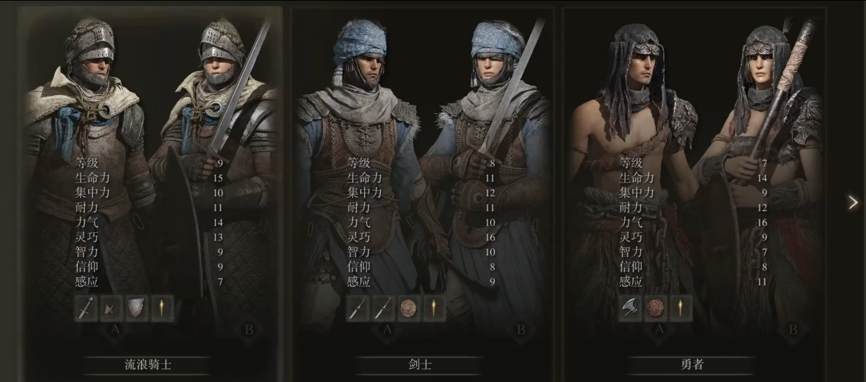 艾尔登法环推荐什么职业