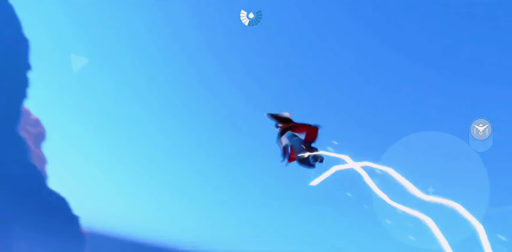 光遇螺旋直飞为什么会向下飞的