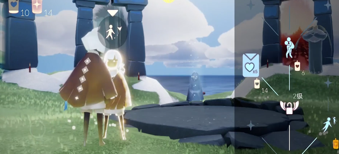 光遇凳子怎么移动挂机的人