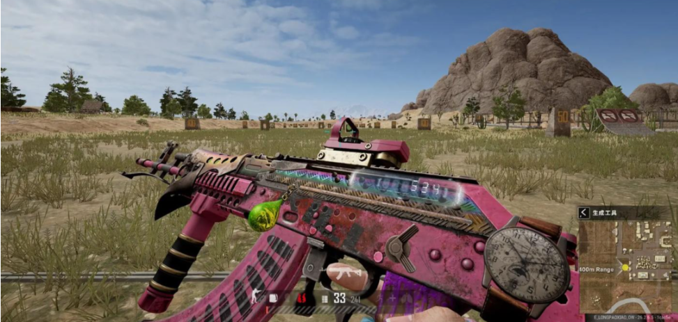 绝地求生上面的练习场在哪里