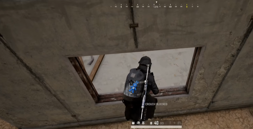 绝地求生如何翻窗户