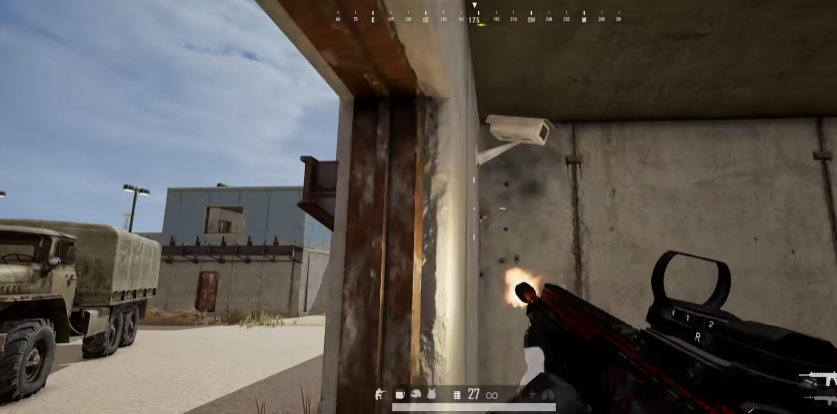 绝地求生如何翻窗户