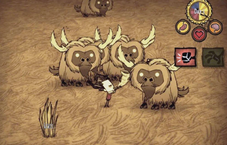 饥荒可以驯服的生物