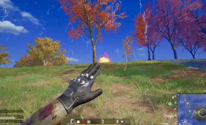 绝地求生中怎么改变投弹方向