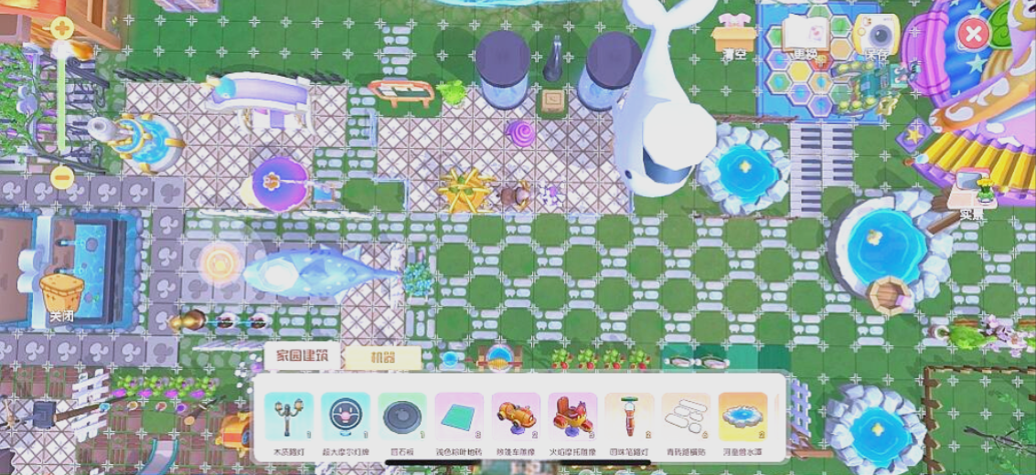 摩尔庄园怎么让东西转起来