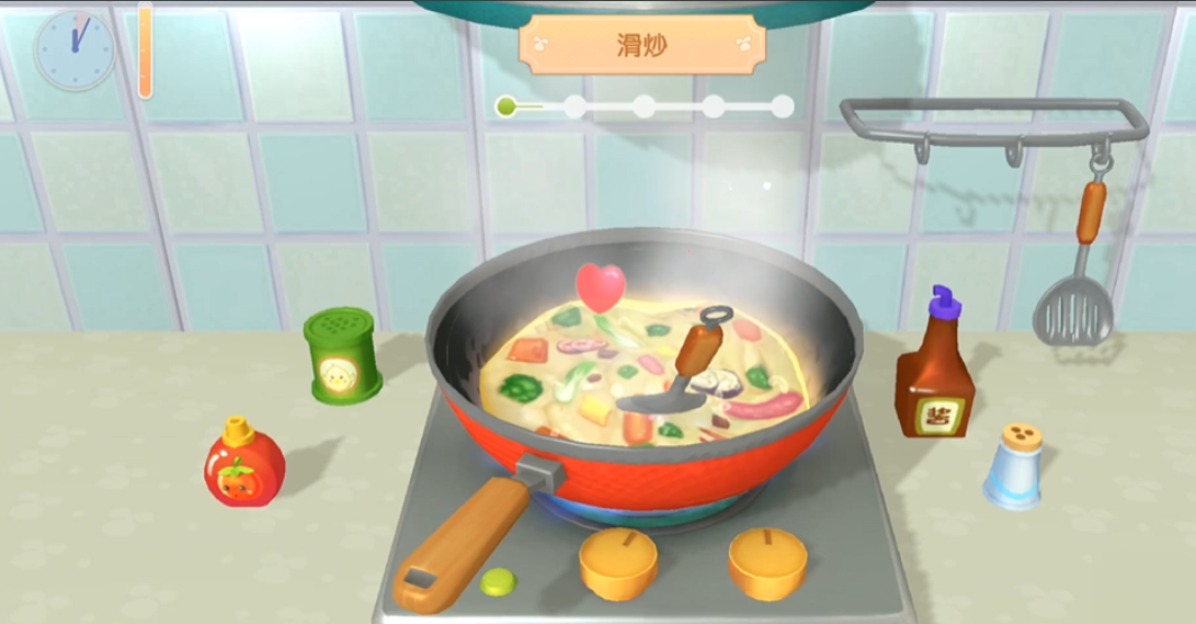 摩尔庄园怎么选择烹饪火力