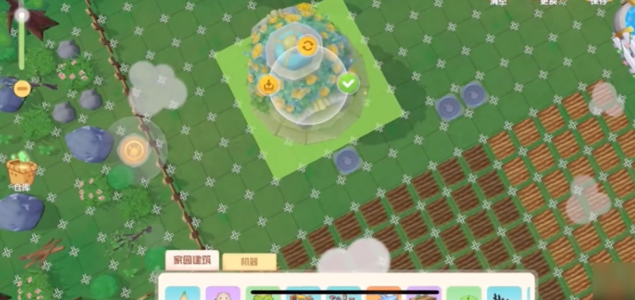 摩尔庄园怎么把家具移到家园