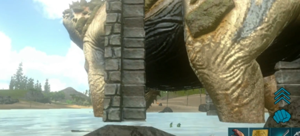 方舟生存进化怎么驯服泰坦龙