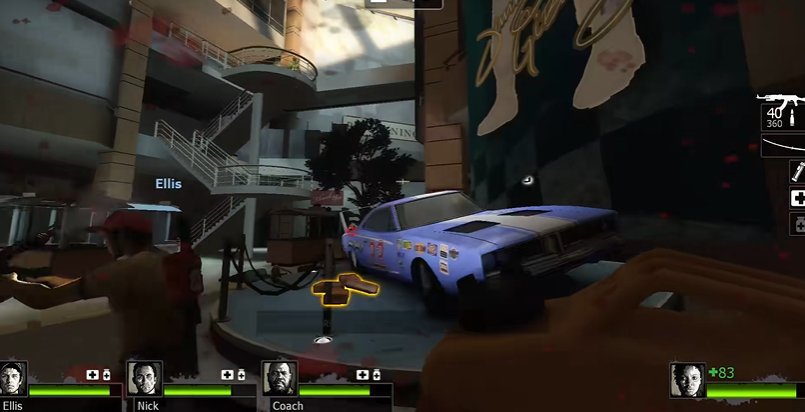 求生之路2商场怎么上三楼