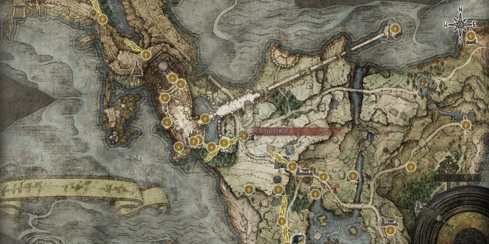 艾尔登法环圣人桥地图在哪