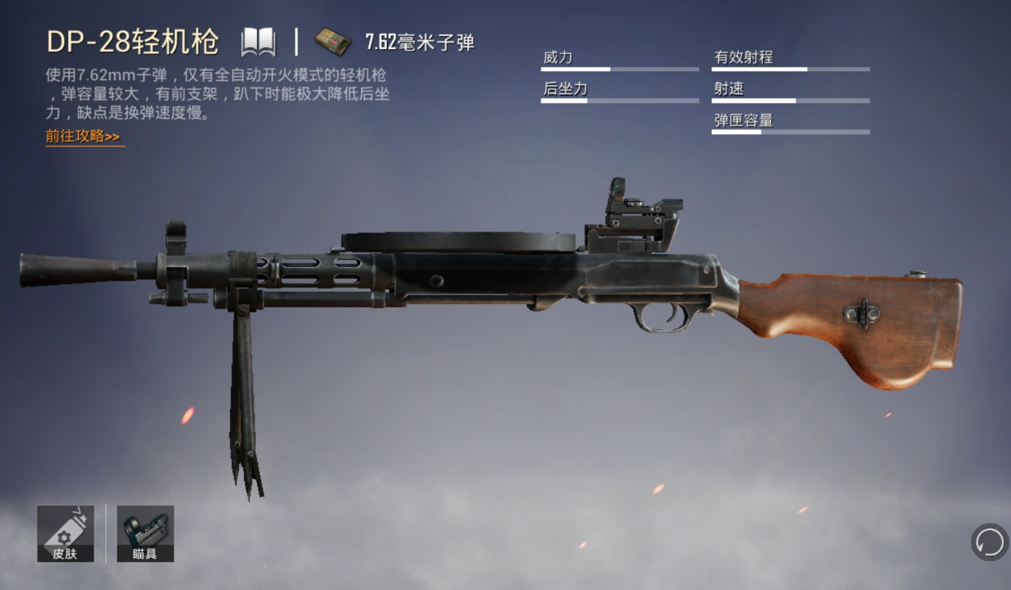 绝地求生什么机枪近战 绝地求生什么机枪近战