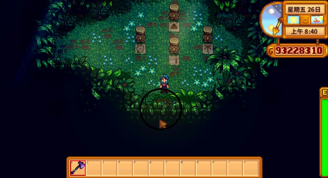 星露谷物语姜岛核桃怎么获得