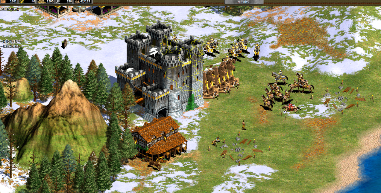 帝国时代2长枪兵被什么克制