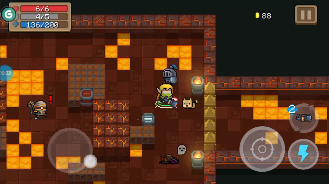 元气骑士人物隐藏技能怎么用