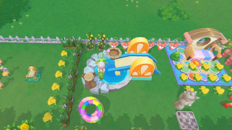 摩尔庄园怎么去派对公园