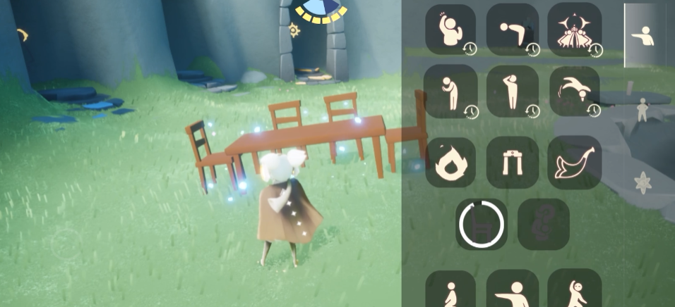 光遇怎么把桌子摆齐