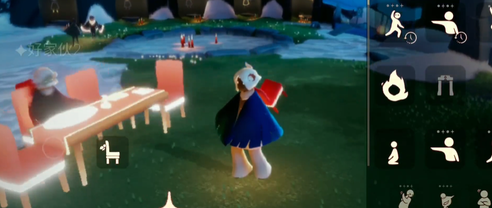 光遇怎么把桌子摆齐