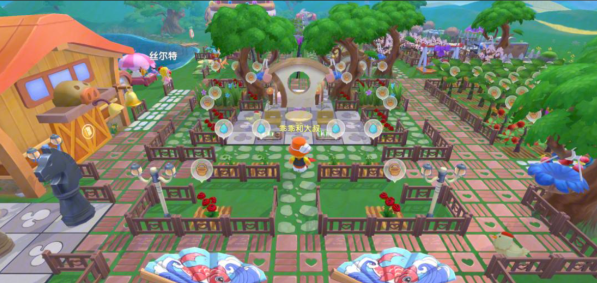 摩尔庄园栅栏怎么搭配