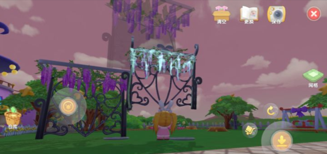 摩尔庄园怎么在边界之外放家具