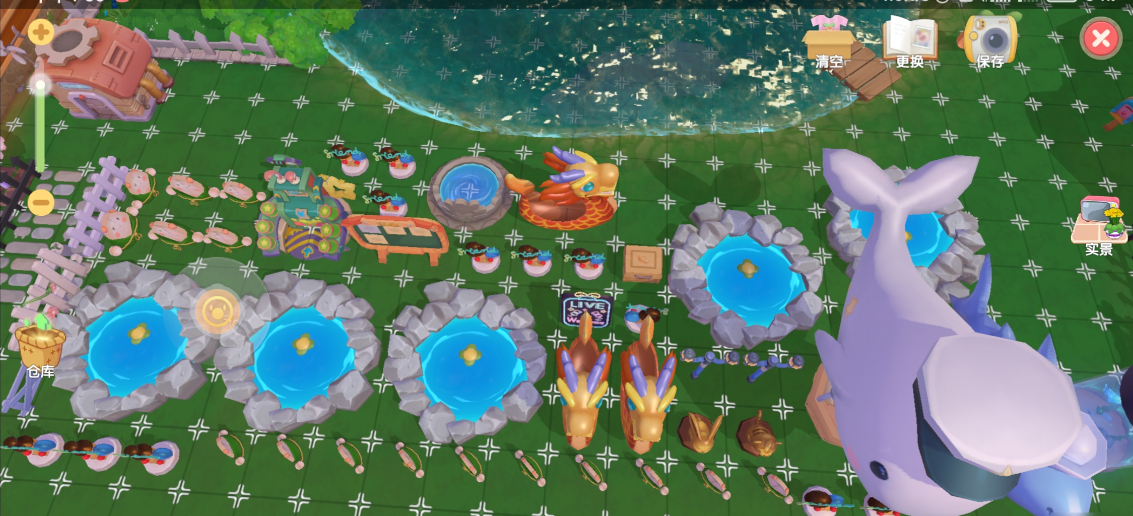 摩尔庄园前院怎么解锁