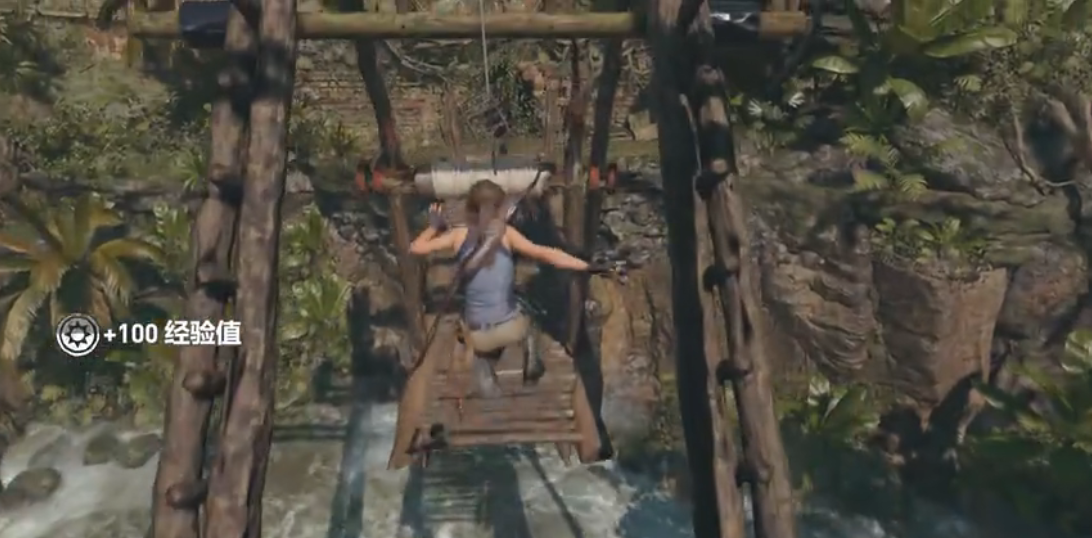 古墓丽影桥和重物怎么连在一起 古墓丽影桥和重物怎么连在一起