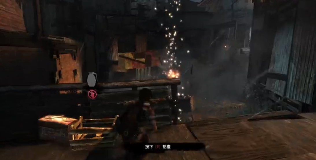 古墓丽影桥和重物怎么连在一起