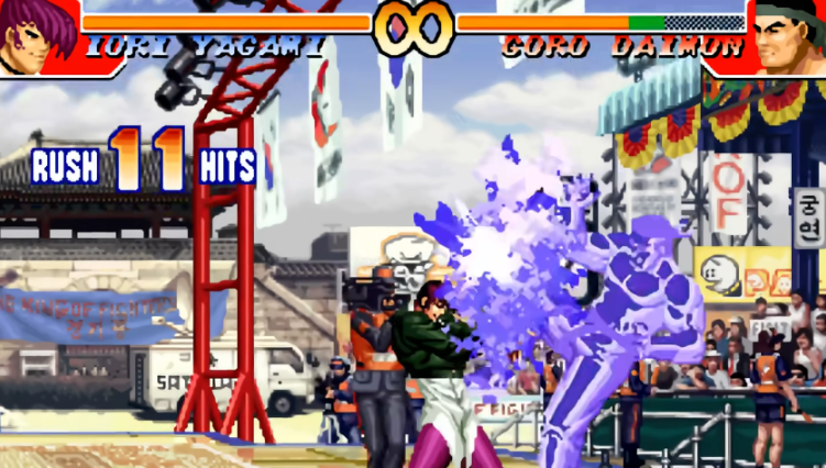 拳皇97能量反击怎么按