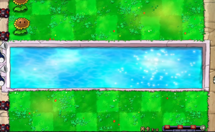 植物大战僵尸原版3-9怎么过