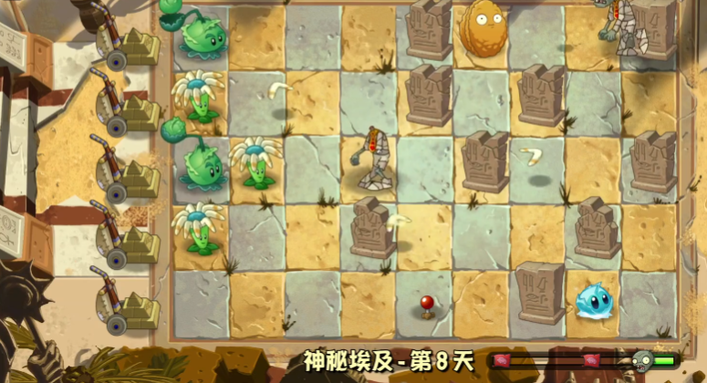 植物大战僵尸2​神秘埃及世界第八关怎么过