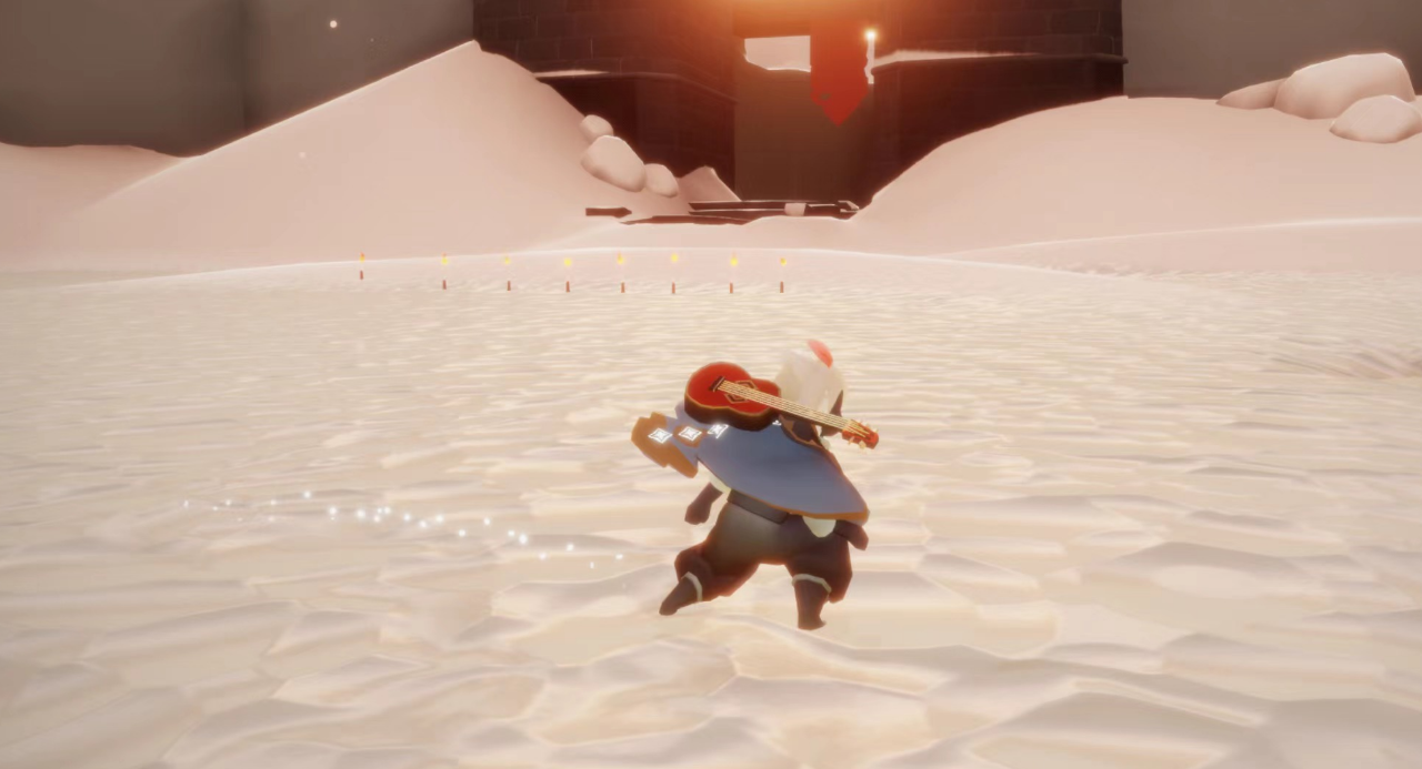 光遇怎么拉腿转圈圈