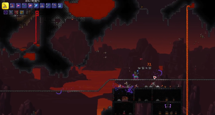 泰拉瑞亚肉山用什么武器打最好