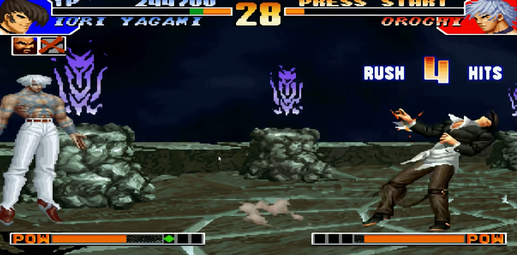 拳皇97最后一关怎么打的