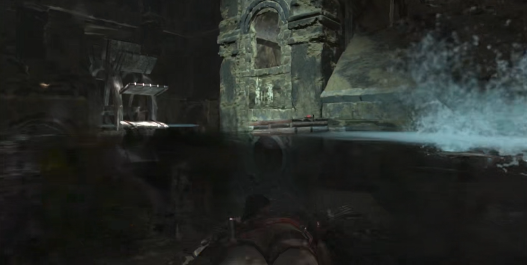 古墓丽影崛起古代蓄水池怎么玩