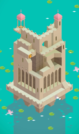 纪念碑谷中的水宫怎么玩